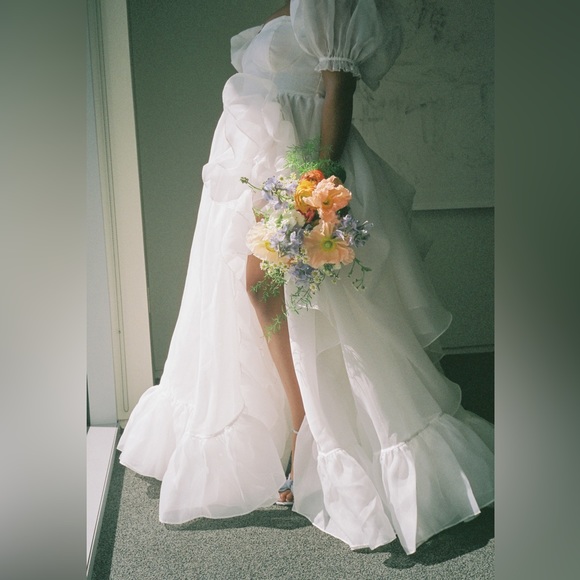 Selkie ivory bloom gown - Picture 2 of 6